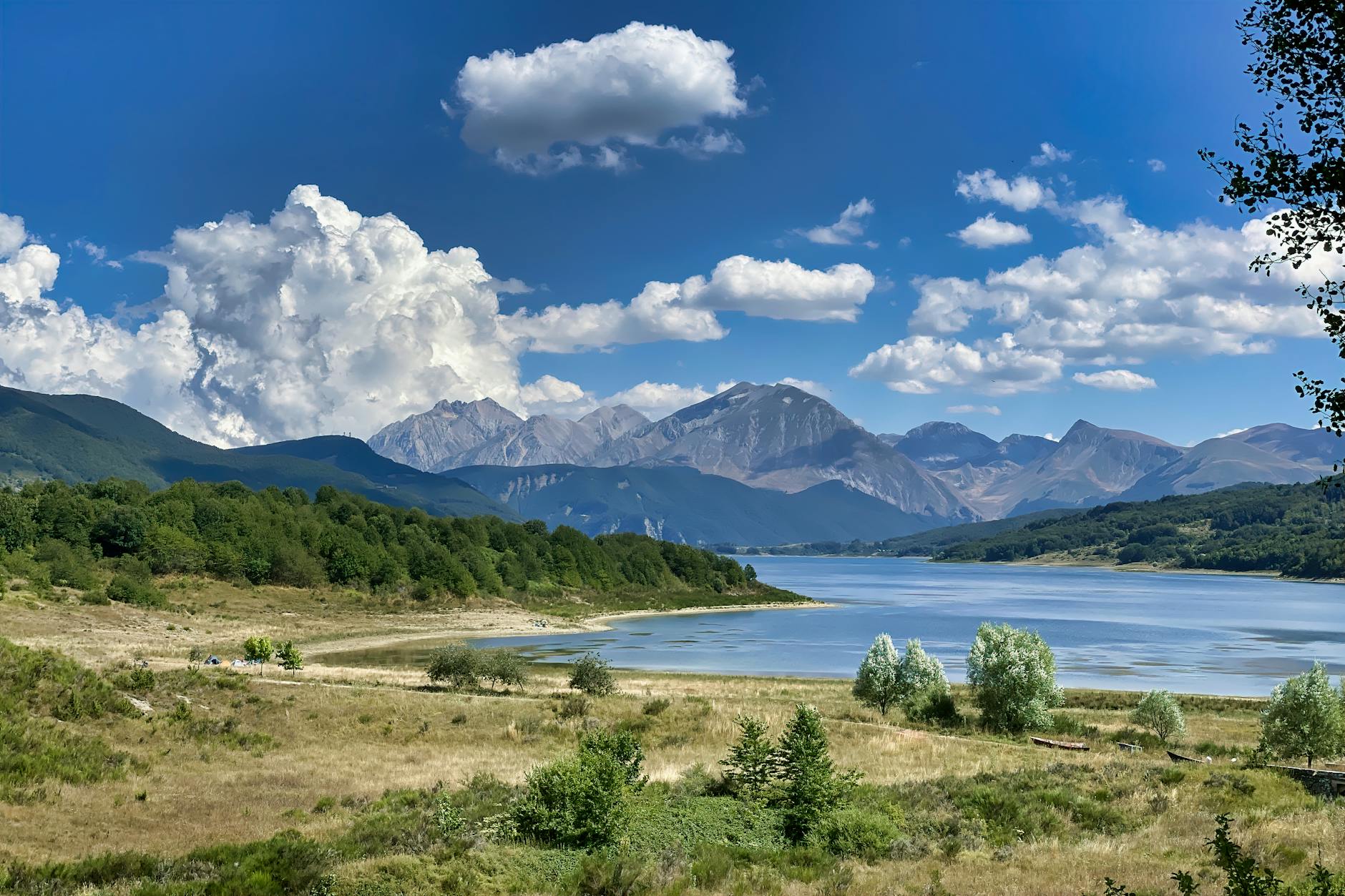 Lago Matese — Italy's southernmost glacial lake, ringed by 2,000m peaks