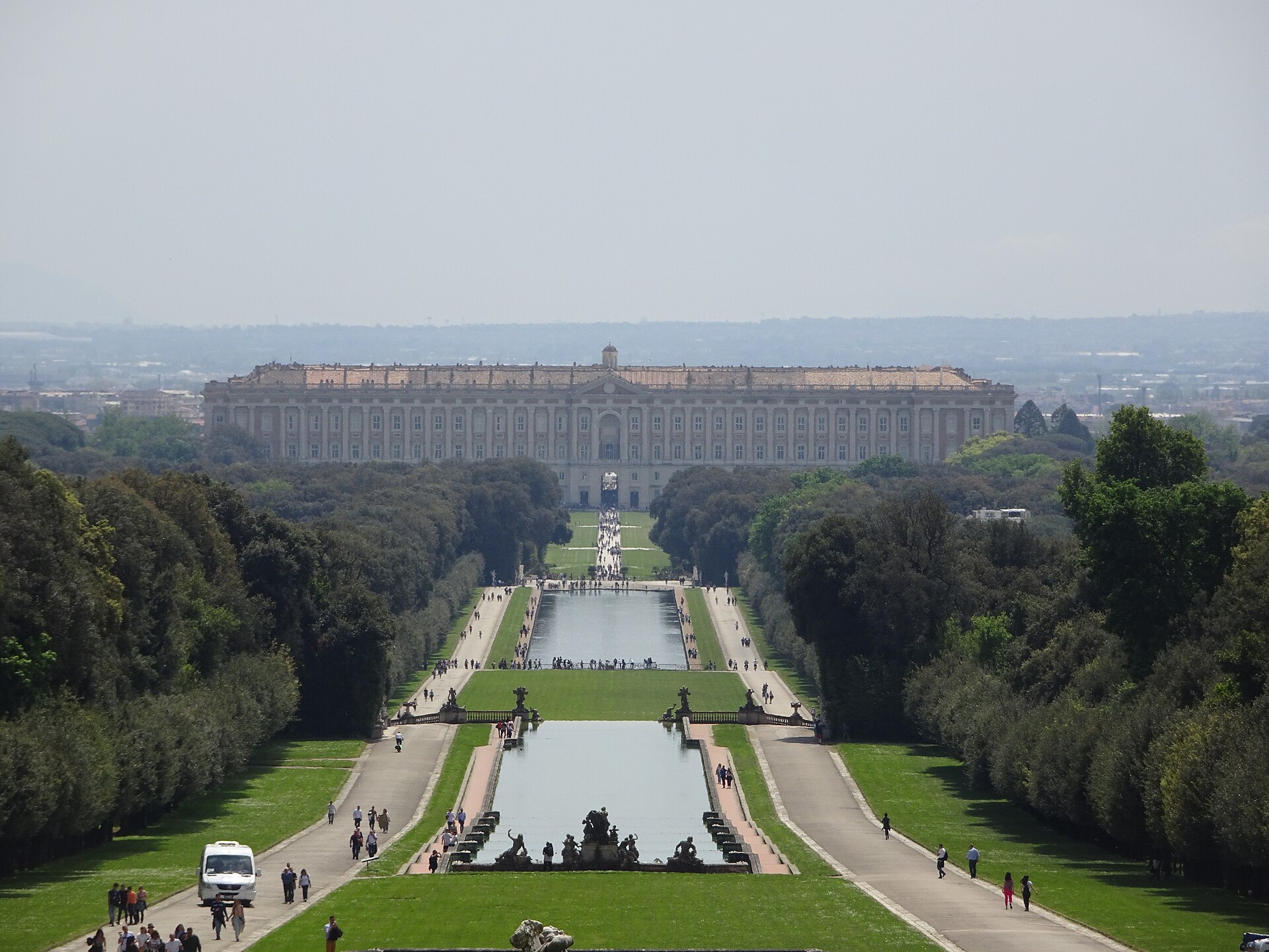 The Reggia di Caserta — Vanvitelli's Bourbon palace and its long landscaped park